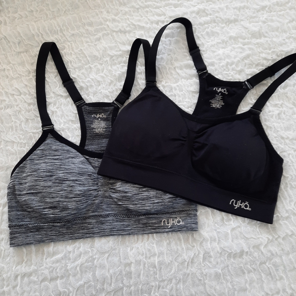 🔥RYKA Athletic Seemless Padded Sport Bras Size S